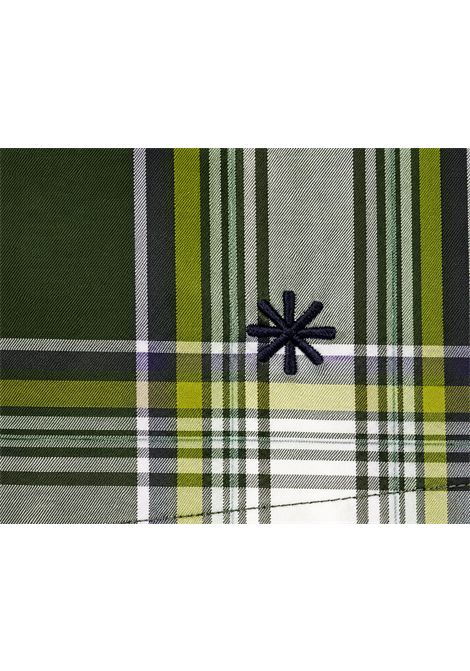 Camicia a quadri MANUEL RITZ | MR4486VERDONE
